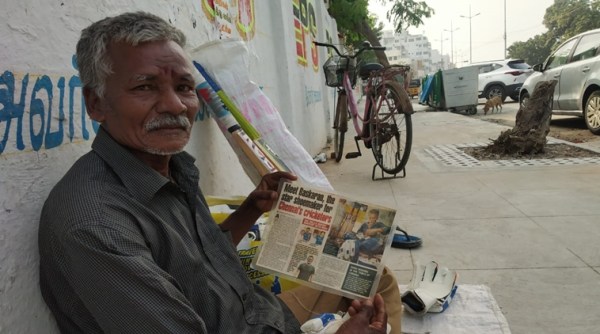 Baskaran, Chennai, Chepauk Stadium, TNCA Cobbler