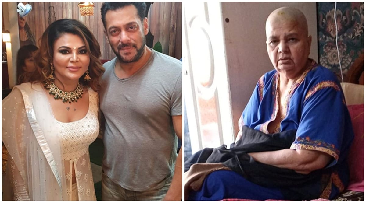 Rakhi Sawant Shares Her Mother Has Started Cancer Treatment Gives A Shout Out To God Brother Salman Khan Entertainment News The Indian Express