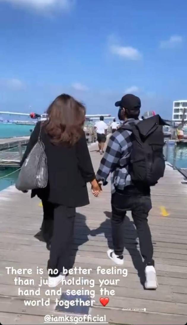 bipasha basu with karan singh grover in maldives