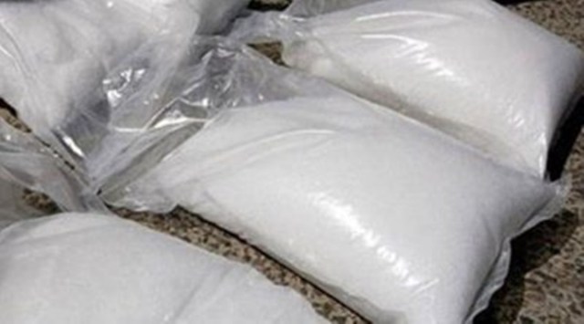 Police claimed a search led them to packets containing a white powder, which was established to be methamphetamine after a field test. (Representational)