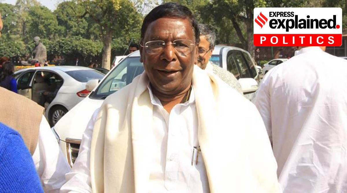 Puducherry Chief Minister V Narayanasamy
