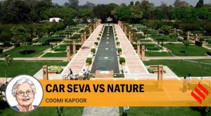 It did not take long for Delhi’s Sunder Nursery garden’s splendour to be lost