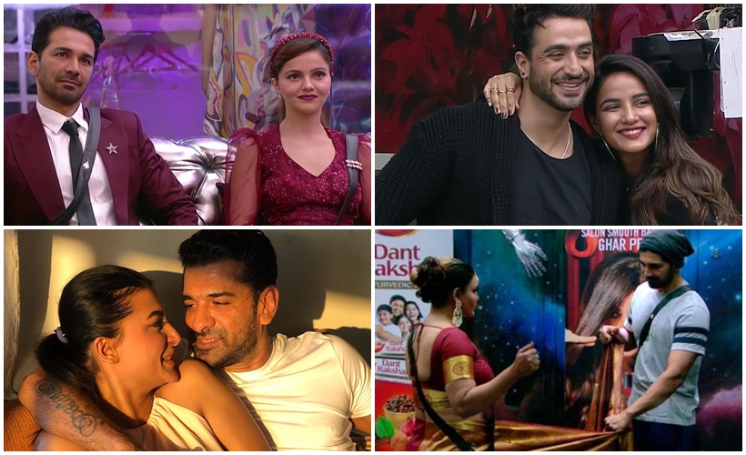 Couples Bigg Boss 14 Abhinav Shukla Rubina Dilaik Aly Jasmin Eijaz