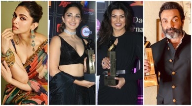 dadasaheb phalke awards 2021 deepika padukone kiara advani bobby deol sushmita sen