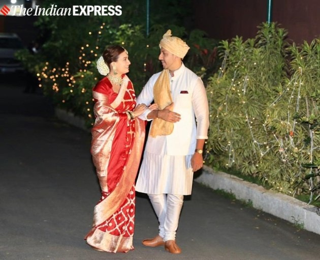 Dia Mirza and Vaibhav Rekhi photos