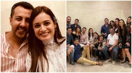 dia mirza vaibhav rekhi pre wedding party