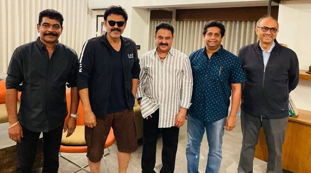 Drishyam 2: Venkatesh and Jeethu Joseph join hands for a Telugu remake |  Entertainment News,The Indian Express