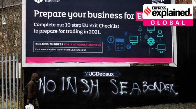 Northern Ireland protocol, Brexit deal Article 16, EU Article 16, Brexit vaccines, EU Covid vaccines, EU scraps Article 16 decision, express explained, indian express