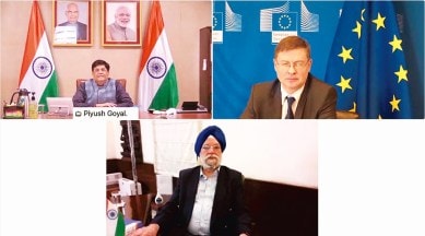 Piyush Goyal, European Union, India EU high level dialogue, india EU trade, India EU bilateral trade, Business news, indian express news