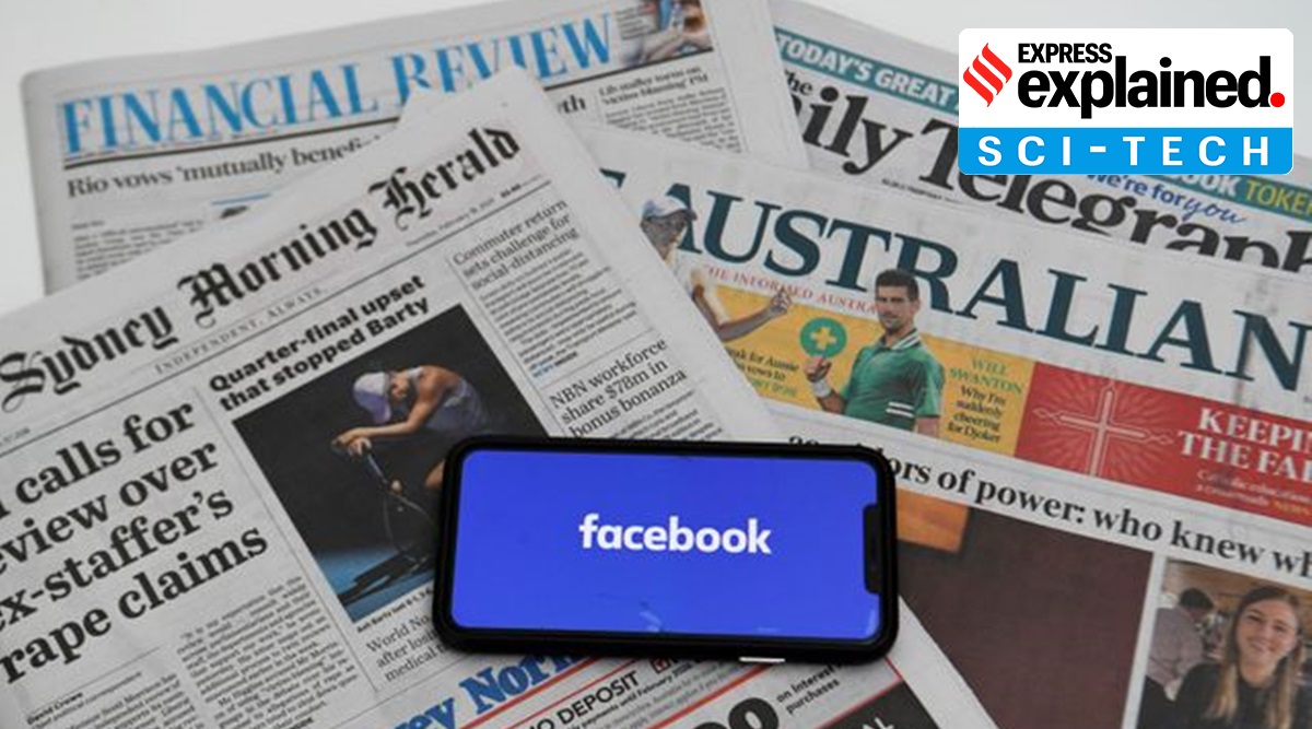 Facebook in Australia, Facebook News, Facebook news ban, Facebook Australia, Facebook bans Australia news, Facebook Australia, Australia media deal, Indian Express