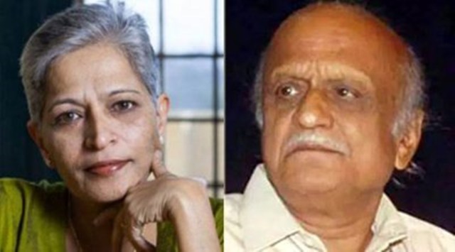  The SIT probe revealed that members of the outfit gunned down Gauri Lankesh, 55, Kannada scholar M M Kalburgi, 77, and Maharashtra progressive thinkers Govind Pansare, 81 and Narendra Dabholkar, 69, between 2013 and 2018. (File)