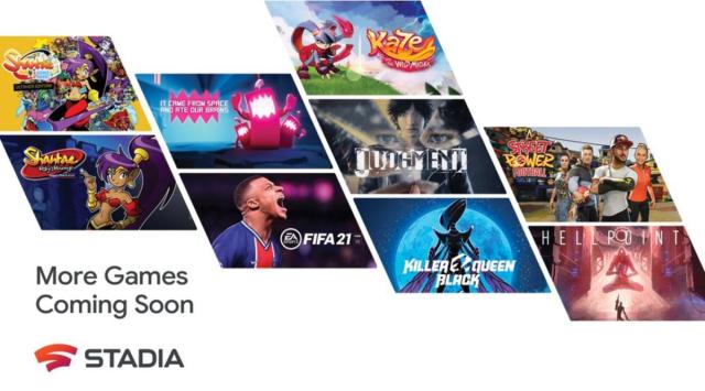 Google, Google Stadia, Fifa 21, Far cry 6,