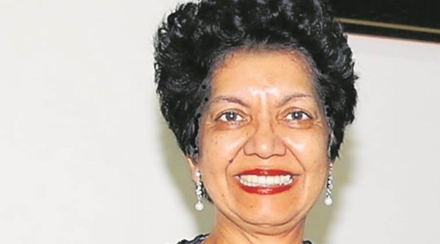 Seth (left) 
had said BoG chairman  was infringing on her powers. (File)