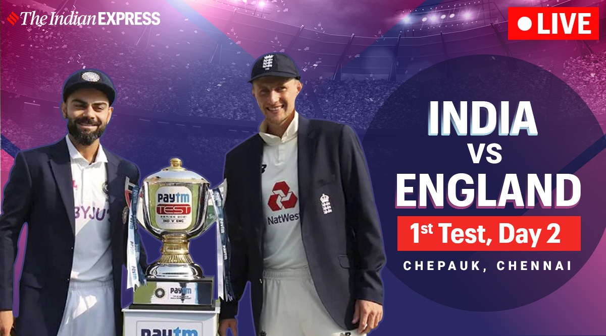India Vs England 1st Test Day 2 Highlights England On 555 8 At Stumps Sports News The Indian Express