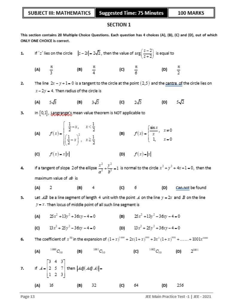 Preparing for JEE Main 2021? Try these sample papers | Education News ...