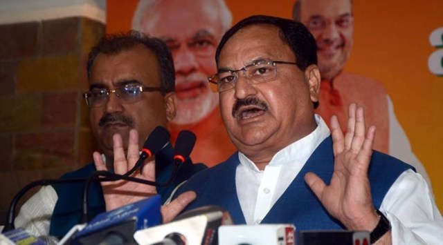 BJP president JP Nadda