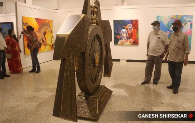 Take a pictorial tour of Mumbai’s Jehangir Art Gallery which has ...