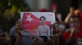 Myanmar coup, Military coup in myanmar, Suu kyu detention, NLD Myanmar, US sanctions on Myanmar, Joe Biden on Myanmar coup, Myanmar military, World news, indian express