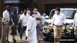 Abhishek Banerjee, Mamata Banerjee, Mamata visit nephew Abhishek Banerjee, Abhishek Banerjee CBI, Kolkata news, bengal polls, Indian express