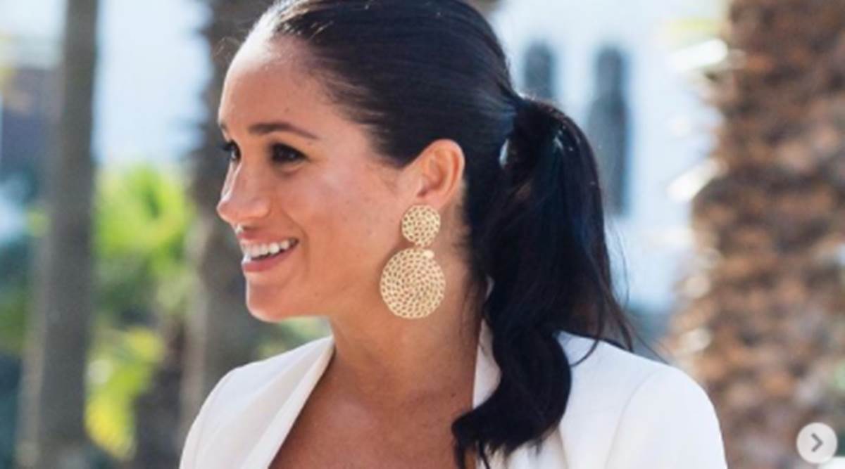 Meghan Markle’s maternity dress is a subtle nod to her first pregnancy ...