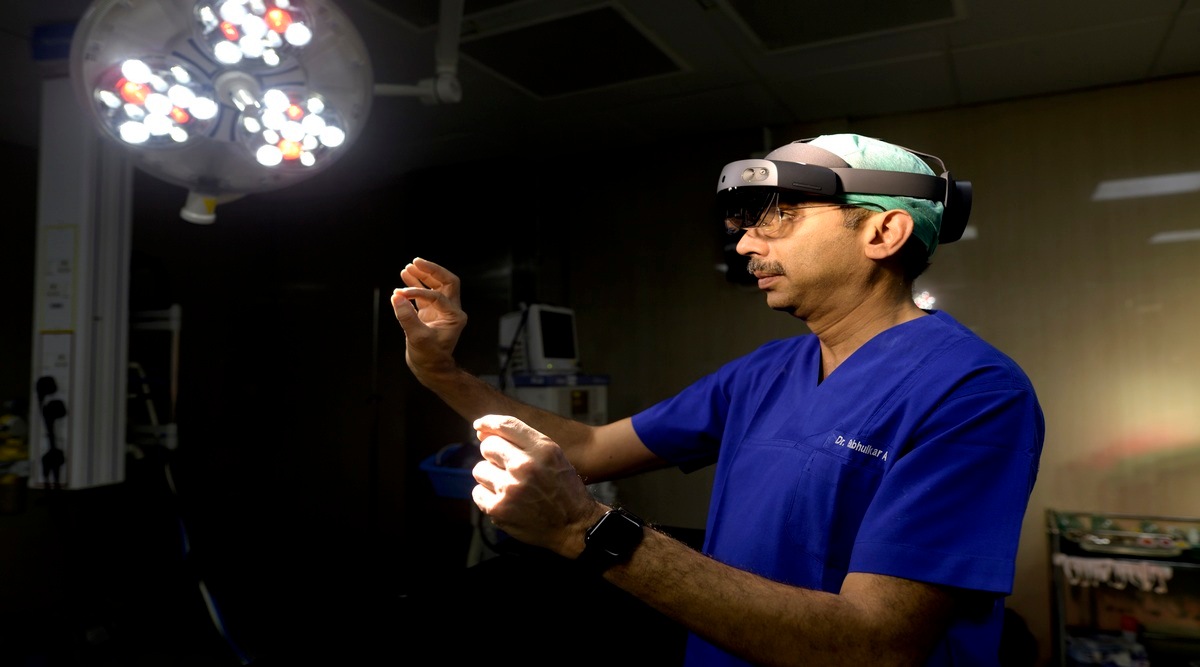 After seven such surgeries done through the mixed reality method, Dr Babhulkar, founder and President of the Shoulder and Elbow Society of India, is confident of taking on two every month.
