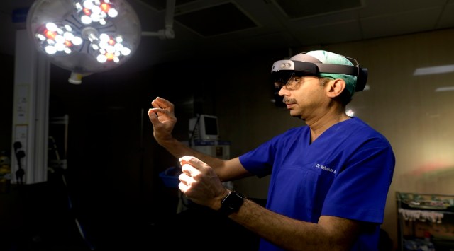  After seven such surgeries done through the mixed reality method, Dr Babhulkar, founder and President of the Shoulder and Elbow Society of India, is confident of taking on two every month.