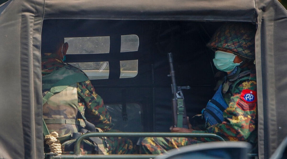 Myanmar, Myanmar coup, coronavirus, Aung San Suu Kyi, world news, indian Express news