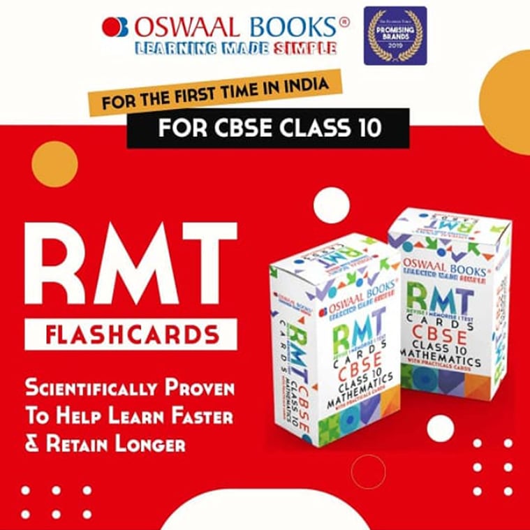 CBSE RMT Flash Card Class 10 2021, CBSE Board Exams 2021