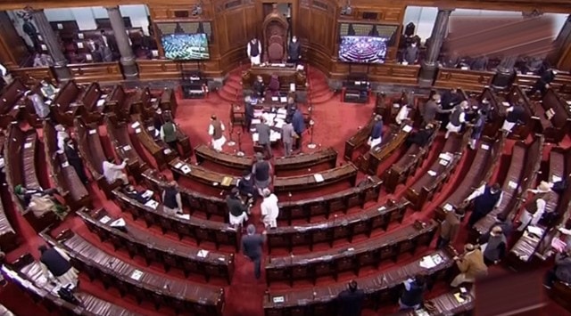 Parliament, Parliament today, parliament proceedings today, narendra singh tomar, Lok Sabha, Rajya Sabha, Harsh Vardhan, om Birla, farmers protest, indian express