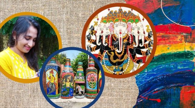 PM Modi mann ki baat Pattachitra Bhagyashree Sahu Odisha, who is Bhagyashree Sahu, Bhagyashree Sahu instagram, Bhagyashree Sahu trending, indian express, indian express news