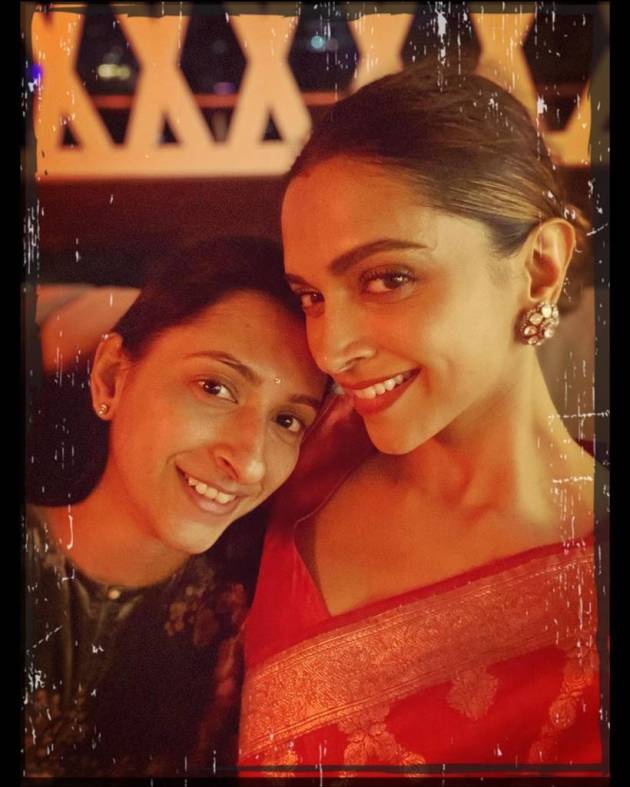 deepika padukone with anisha padukone