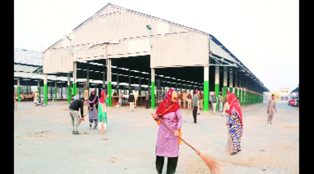 With the grant, panchayats will take up works related to infrastructure gap filling scheme, development works, modernisation of villages, installation of solar lights, management of solid waste, building of community centres etc. Photo: Gurmeet Singh