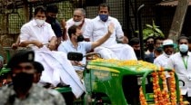 Rahul Gandhi leads tractor rally in Wayanad, says whole world can see farmers' plight