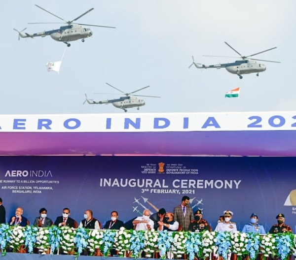 Rajnath Singh, Aero India show
