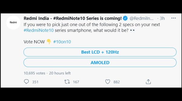 Redmi Note 10, Redmi Note 10 series, Redmi Note,