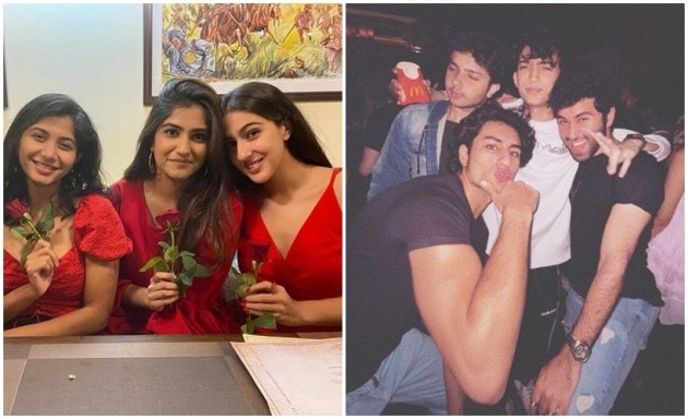 Sara Ali Khan, brother Ibrahim are chilling with their buddies photos