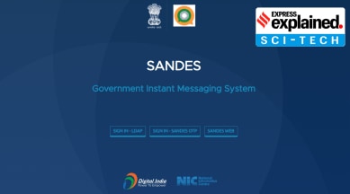 Sandes, Sandes app, Sandes government app, Sandes website, new app Sandes, whatsapp Sandes, Ministry of Home Affairs, instant messaging apps, Government of India apps, digital india, new Instant messaging platform, indian express explained, sci tech explained, indian express