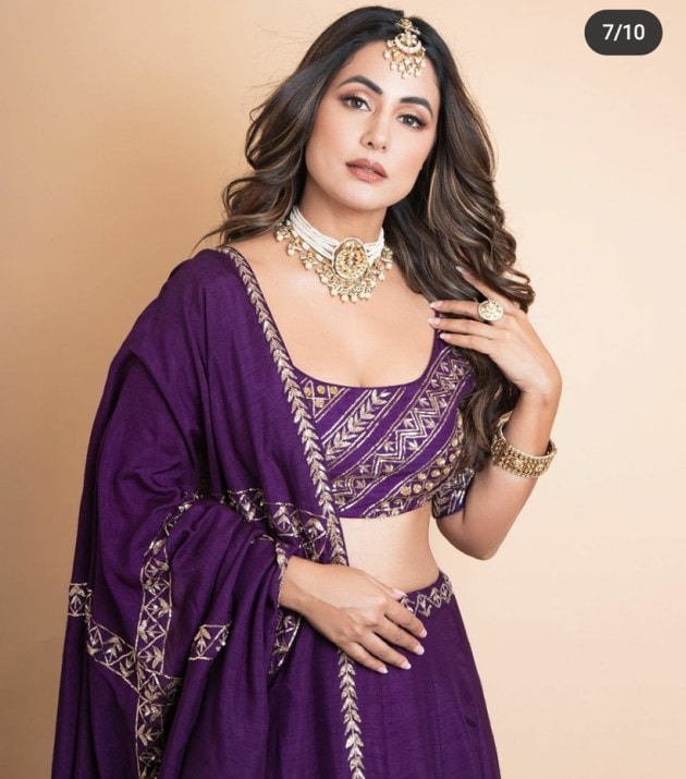 Hina Khan in a lehenga: 15 pictures you must not miss today | Lifestyle ...