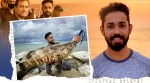 Sebin Cyriac, Kerala vlogger, Rahul Gandhi deep sea fishing adventure, Rahul Gandhi in Kerala, Kerala vlogger sebin cyriac, Kerala vlogger with rahul gandhi, Rahul Gandhi deep-sea fishing video, Sebin Cyriac Rahul Gandhi fishing video, Fishing freaks, Rahul Gandhi swim Arabian Sea, Rahul Gandhi fishing freaks, Rahul Gandhi fishing Kerala viral video, deep sea fishing videos, fishing freaks youtube channel deep sea fishing video, fishing freaks with rahul gandhi, Trending news, Indian Express news.