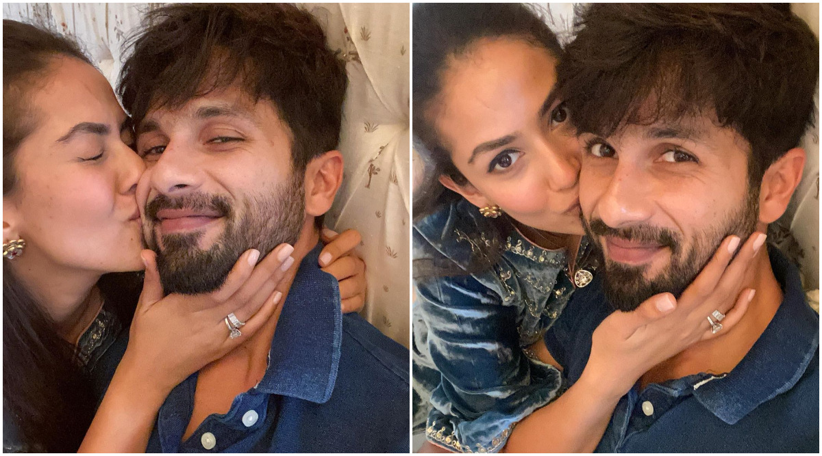 Shahid Kapoor Is ‘feeling In Love With Wife Mira Rajput Shares A Love Soaked Photo Bollywood