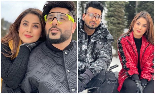 Shehnaaz Gill photos as she shoots for Badshah music video
