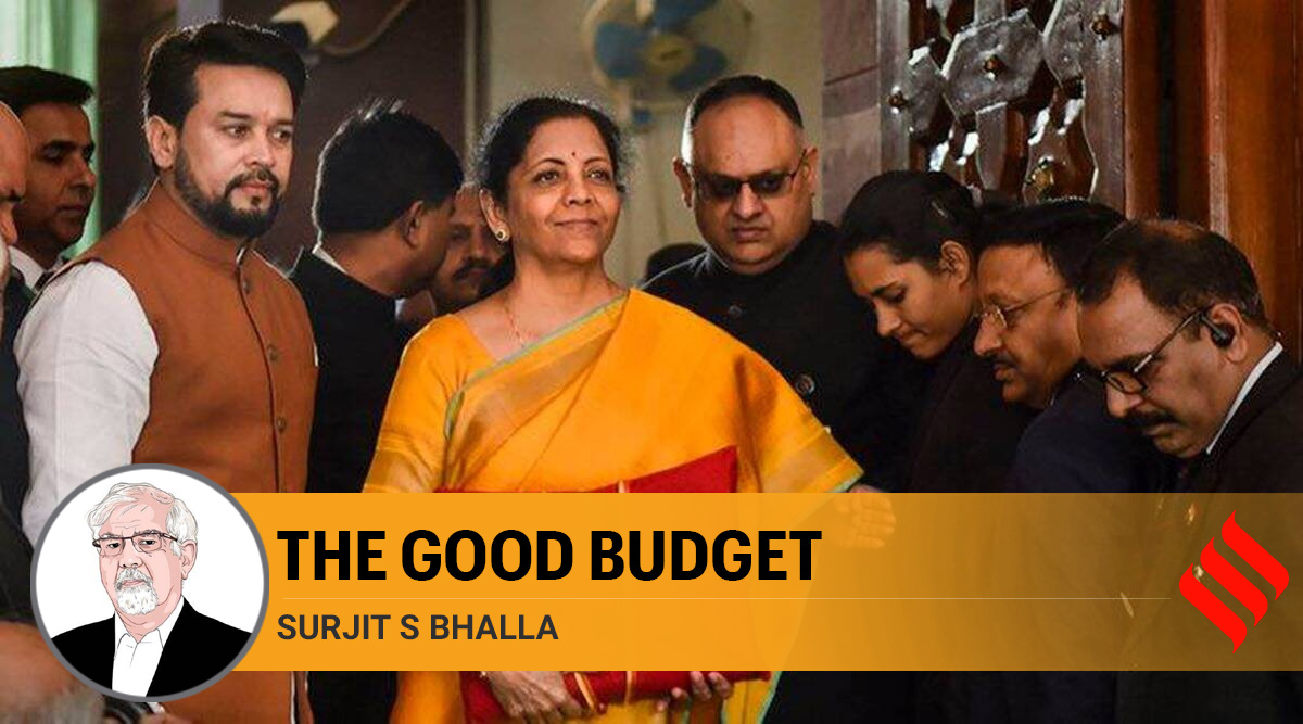 nirmala sitharaman, budget, budget 2021, budget highlights, budget income tax, Indian economy, corona impact on economy, finance ministry, Surjit S Bhalla, express columns