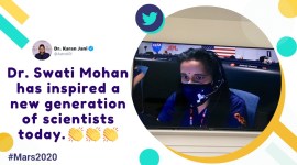 dr sawti mohan, swati mohan, nasa perseverance, nasa mars mission indian amercian scientist, dr swati mohan bindi, women in stem, viral news, indian express