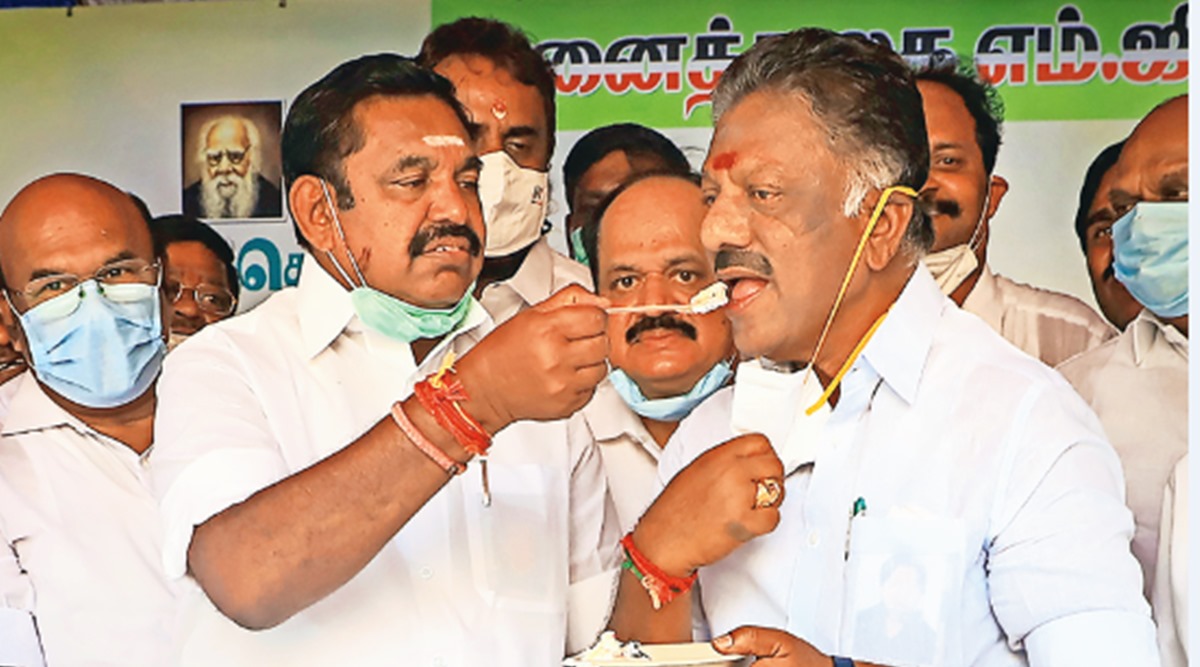 In Tamil Nadu Dmk Has Edge But Aiadmk Hopes To Ride On Eps Image India News The Indian Express