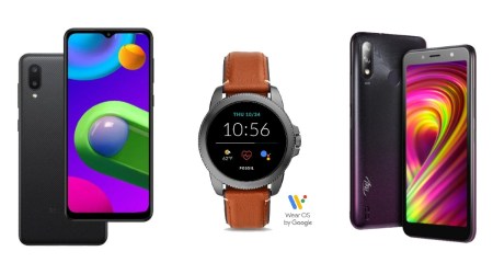 Itel A47, Fossil Gen 5E, Samsung Galaxy M02, Lumiford wireless earphones, wireless earphones, samsung phone, fossil, smartwatch