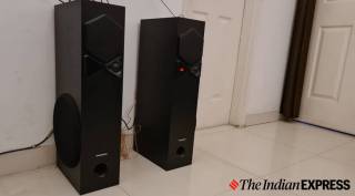 thomson tsp10 tower speaker, thomson tsp10 tower speaker review, thomson tsp10 tower speaker price, thomson tower speaker features, thomson tower speaker music sample