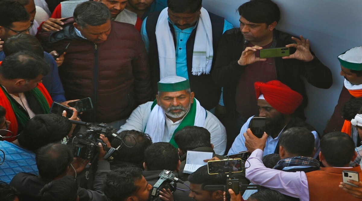 Rakesh Tikait, farmers protest, farm laws