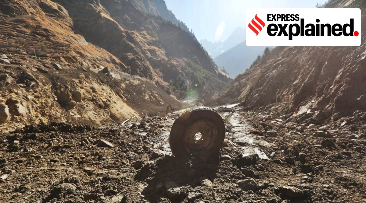 Large amount of debris and silt was washed down in the river after the disaster struck Chamoli district in Uttarakhand on February 7.