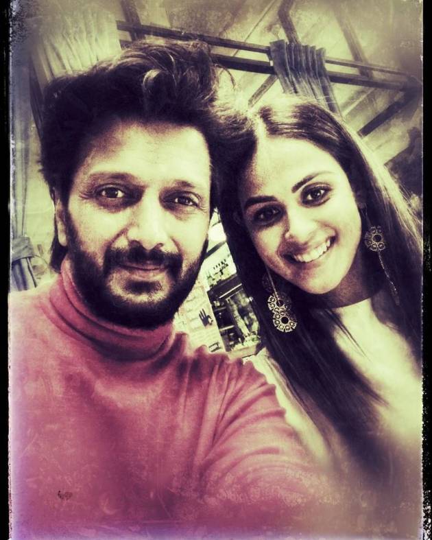 genelia d'souza with riteish deshmukh