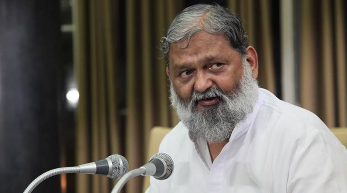 Haryana Minister Anil Vij accuses Delhi govt of 'stealing' oxygen from  tanker on way to Faridabad hospitals | Cities News,The Indian Express